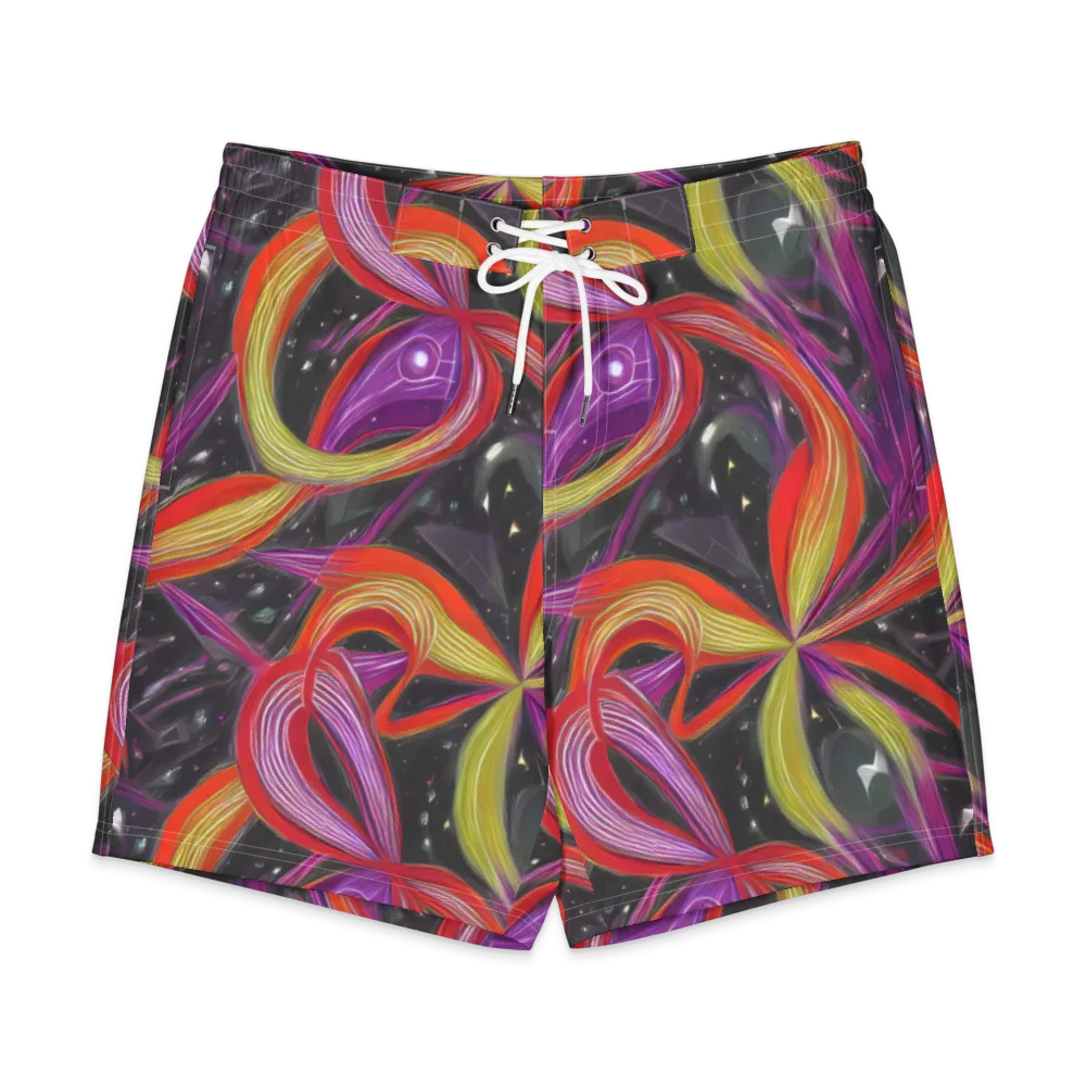 Sonic Petals on Men's Board Shorts — Front