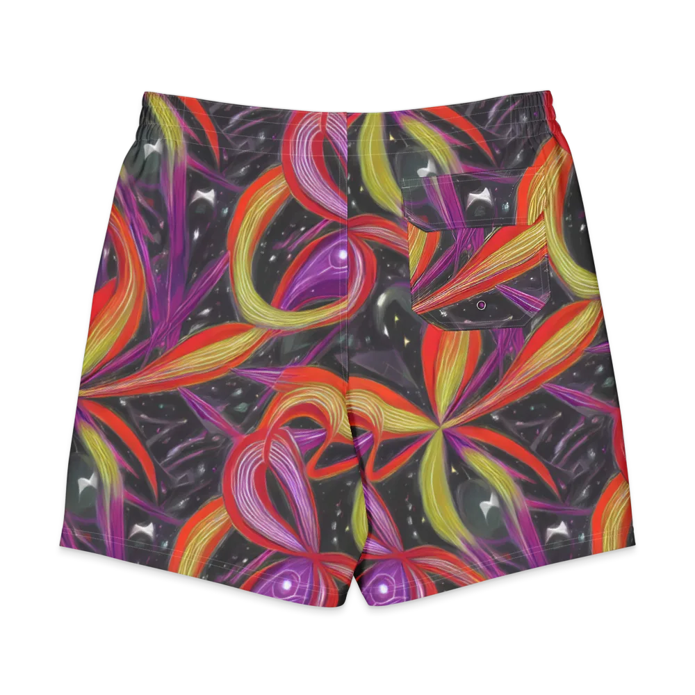Sonic Petals on Men's Board Shorts — Back