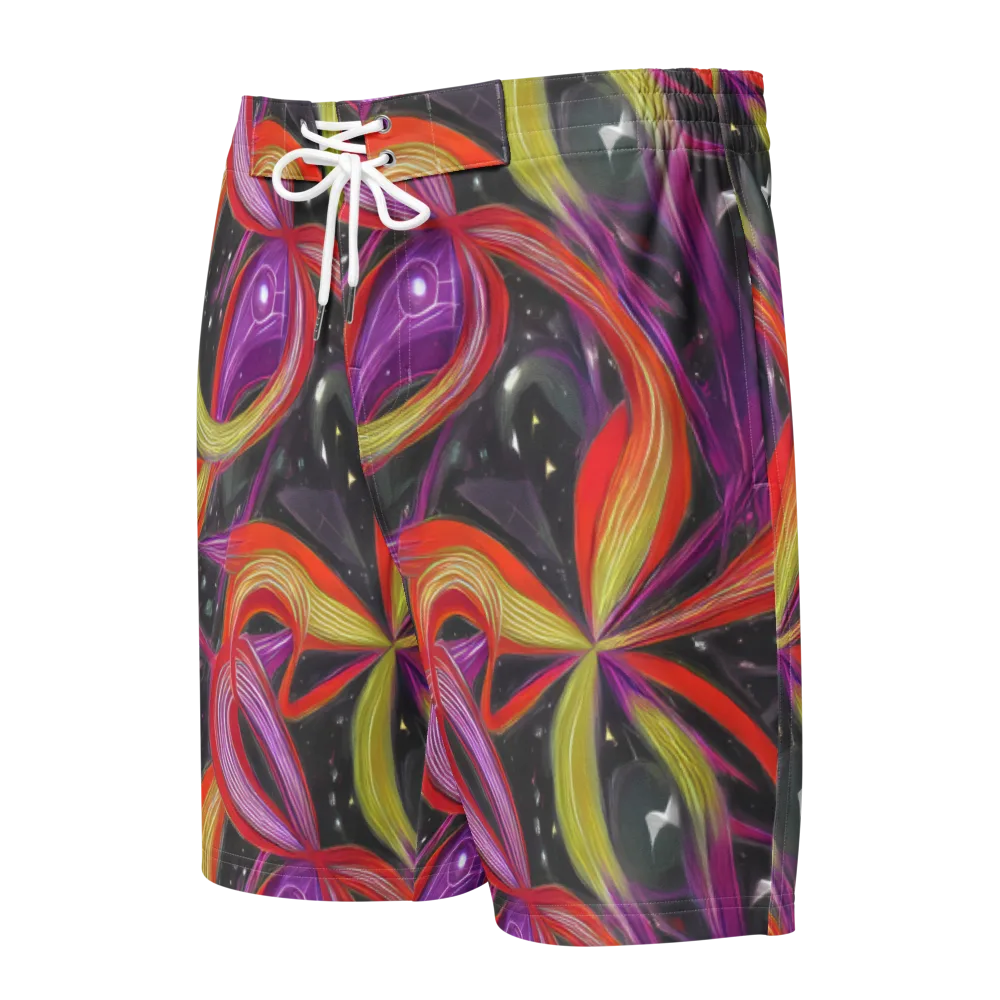 Sonic Petals on Men's Board Shorts — Front