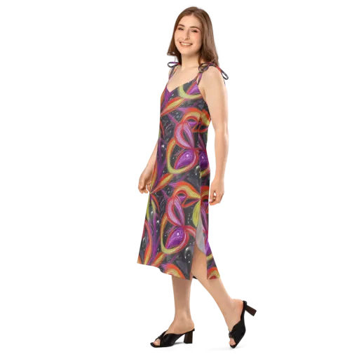 Sonic Petals on a Slip Dress