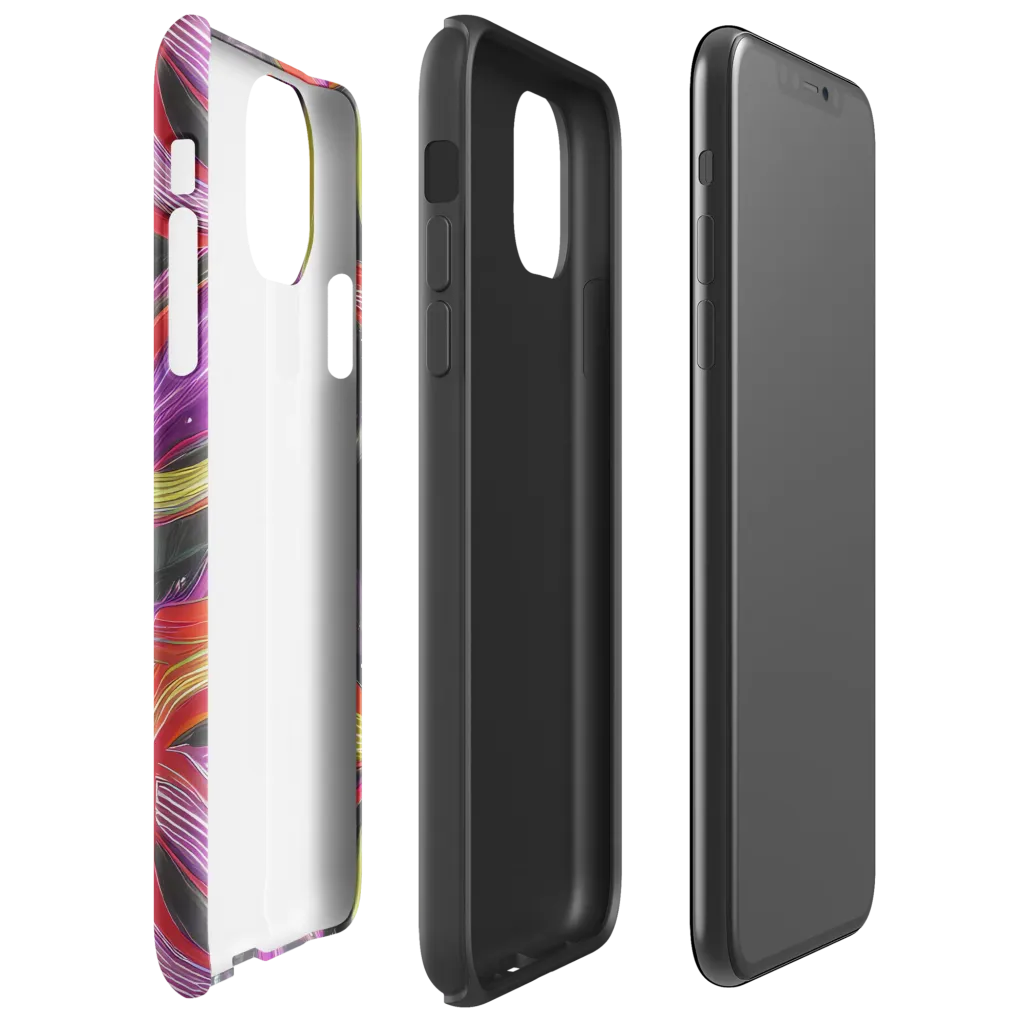 Sonic Petals on Tough Case for iPhone® — Right