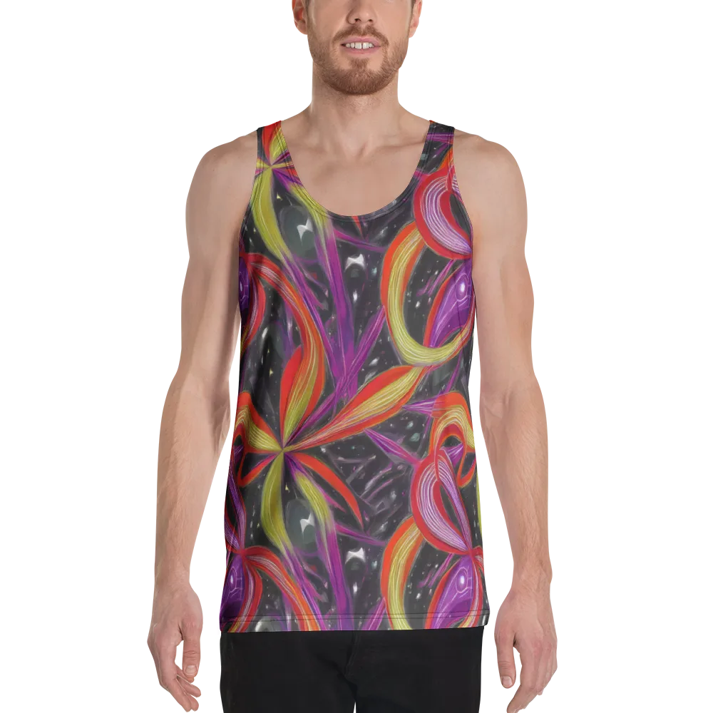 Sonic Petals on Men's Tank Top — Front