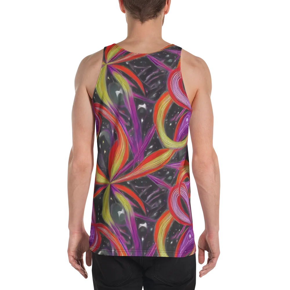 Sonic Petals on Men's Tank Top — Back