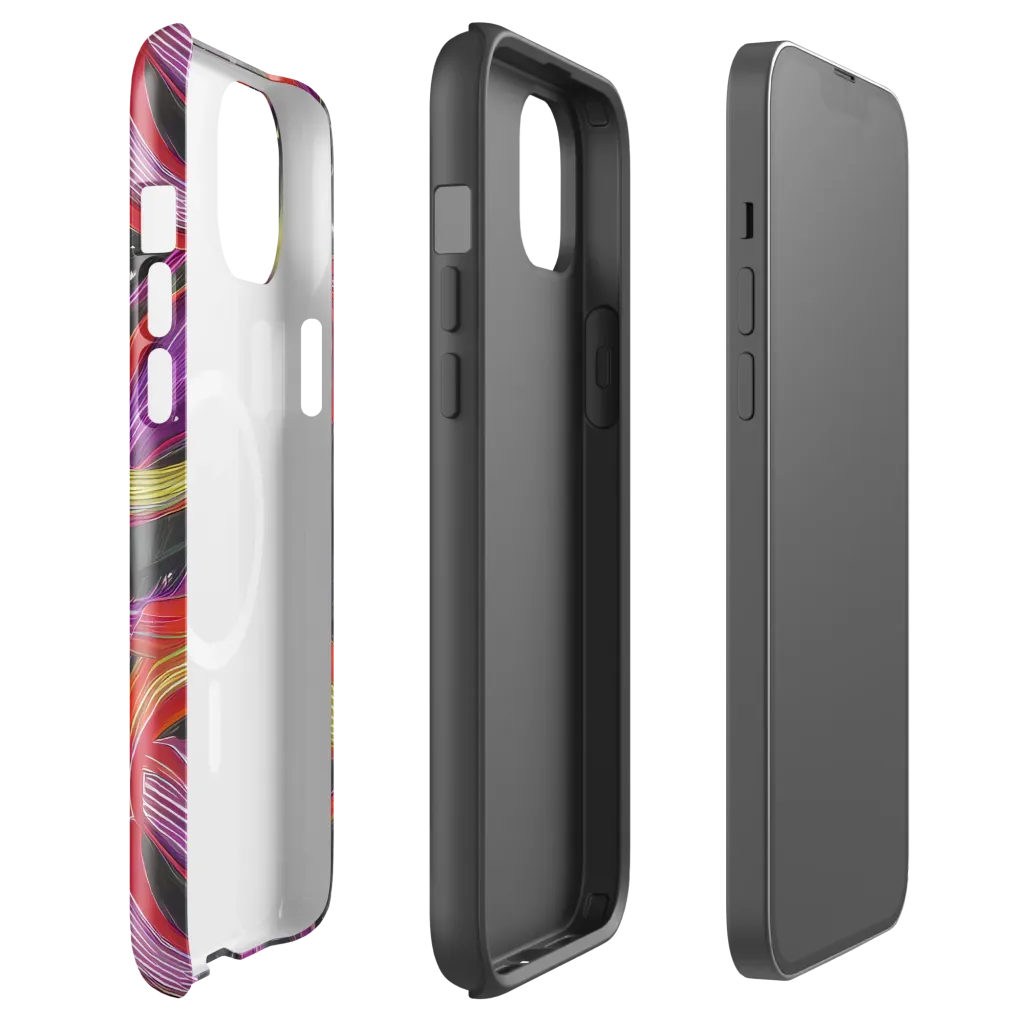 Sonic Petals on MagSafe Tough Case for iPhone® — Front