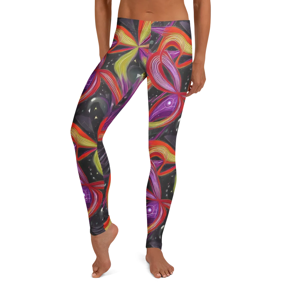 Sonic Petals on Leggings — Front