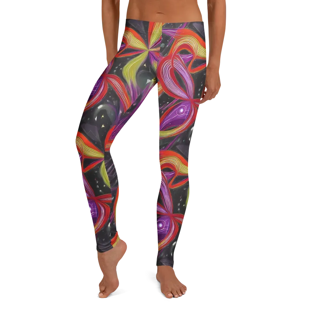Sonic Petals on Leggings — Front