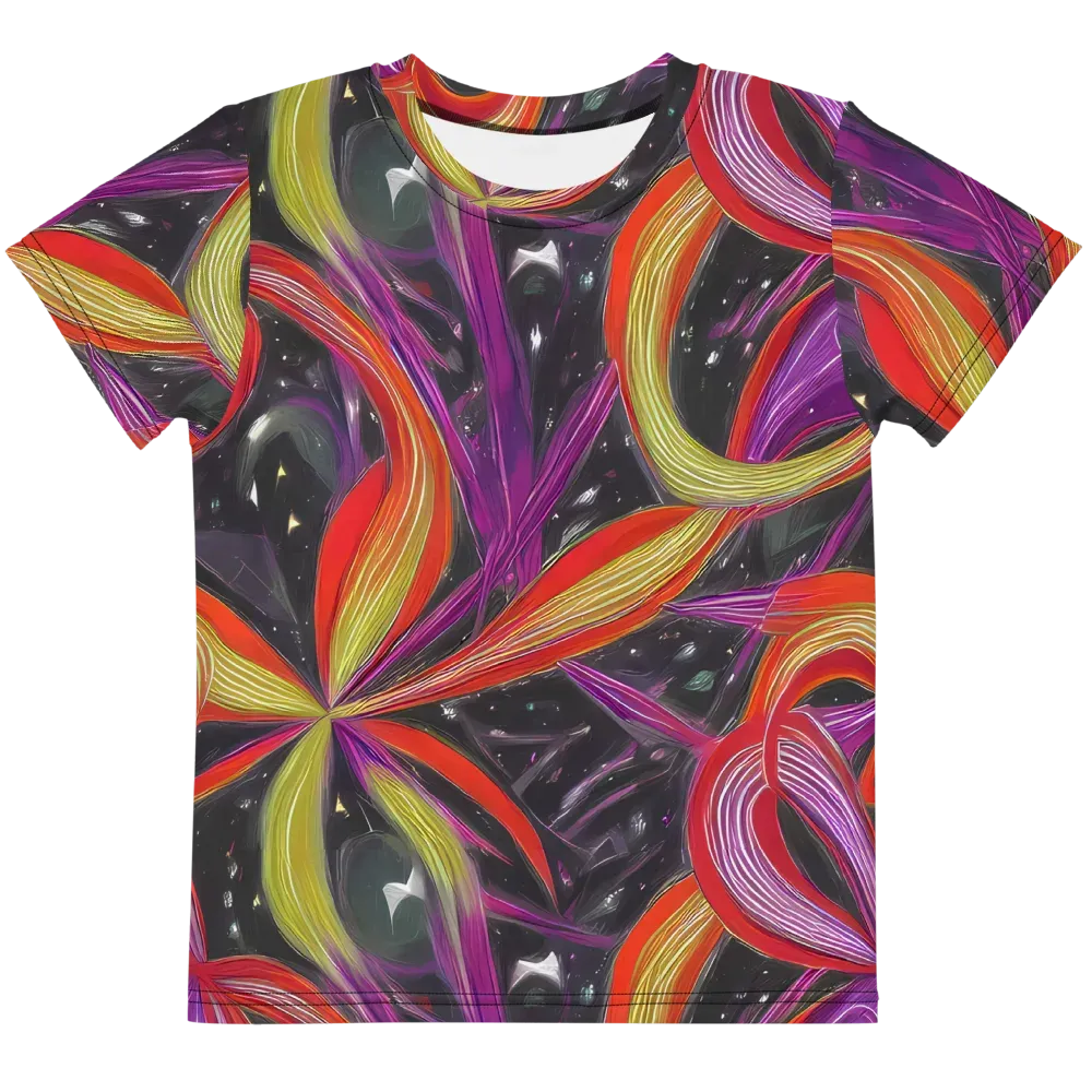 Sonic Petals on Kids Crew Neck T-Shirt — Front