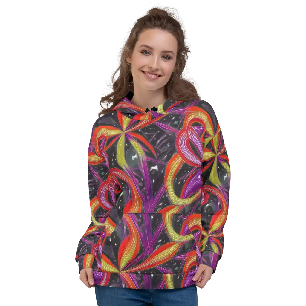 Sonic Petals on Hoodie — Front