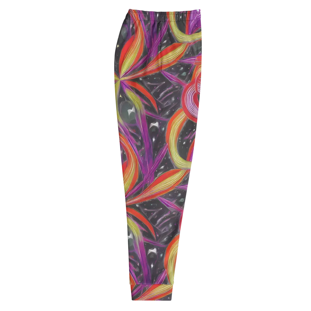 Sonic Petals on Men's Joggers — Right
