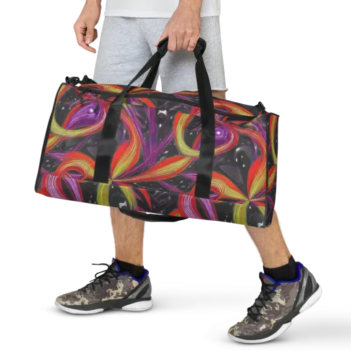 Sonic Petals on a Duffle Bag