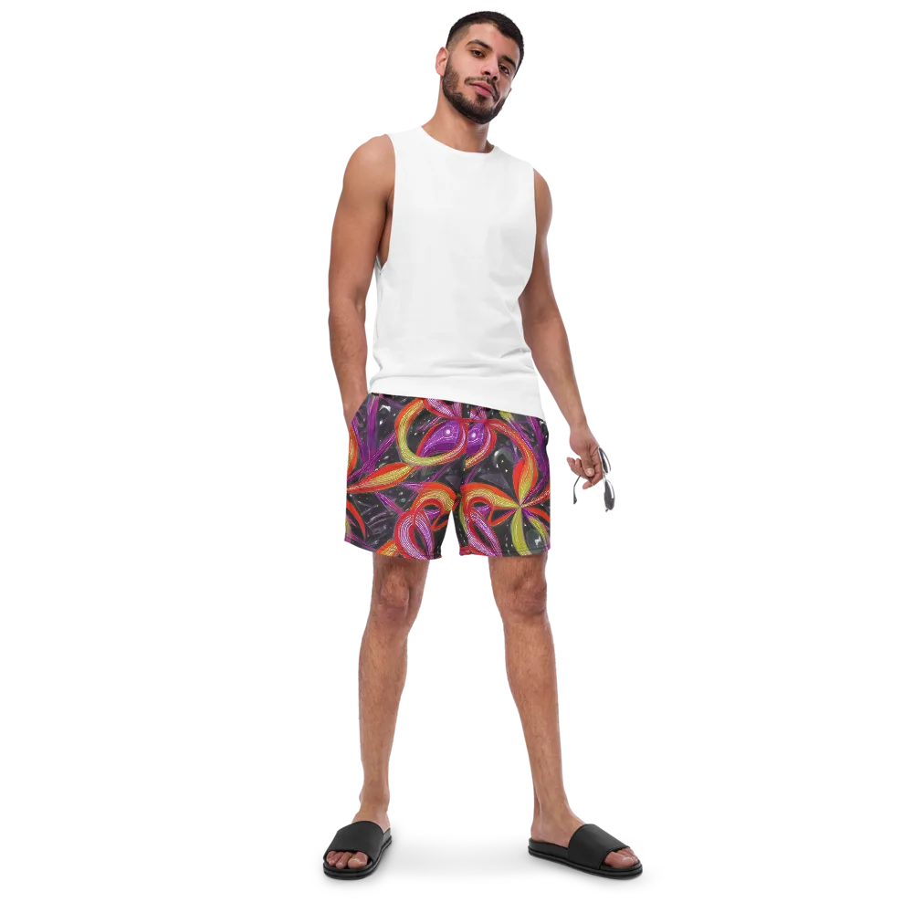 Sonic Petals on Swim Trunks — Front
