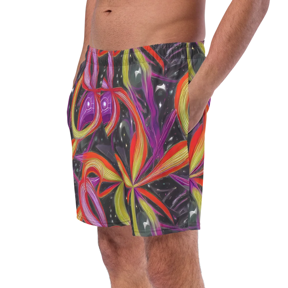 Sonic Petals on Swim Trunks — Left Front