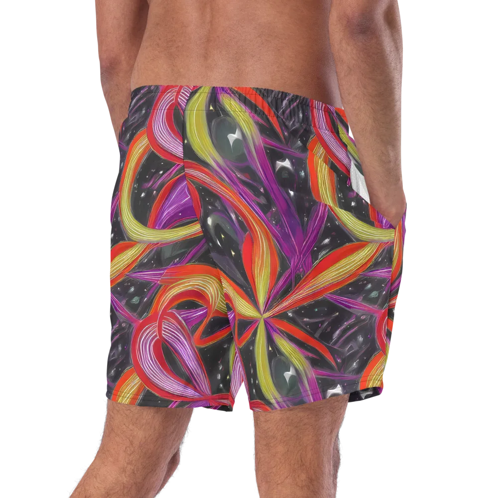 Sonic Petals on Swim Trunks — Right Back
