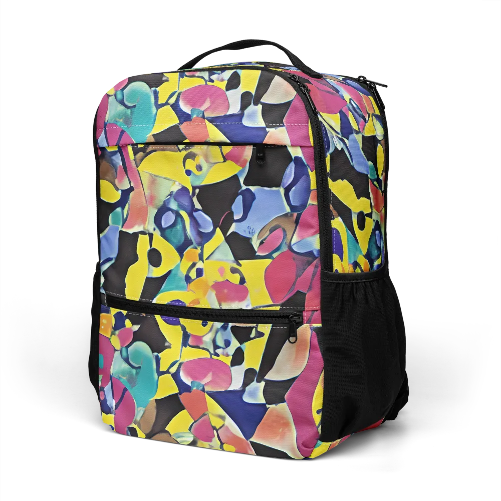 Vivid Collide on Utility Backpack — Left Front