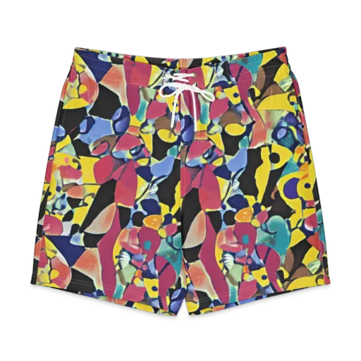 Vivid Collide on a Men's Board Shorts