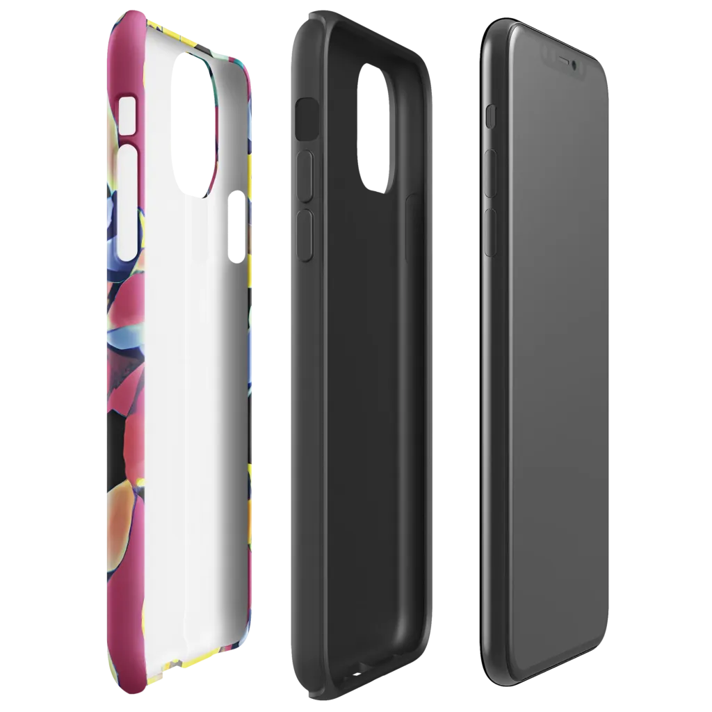 Vivid Collide on Tough Case for iPhone® — Right