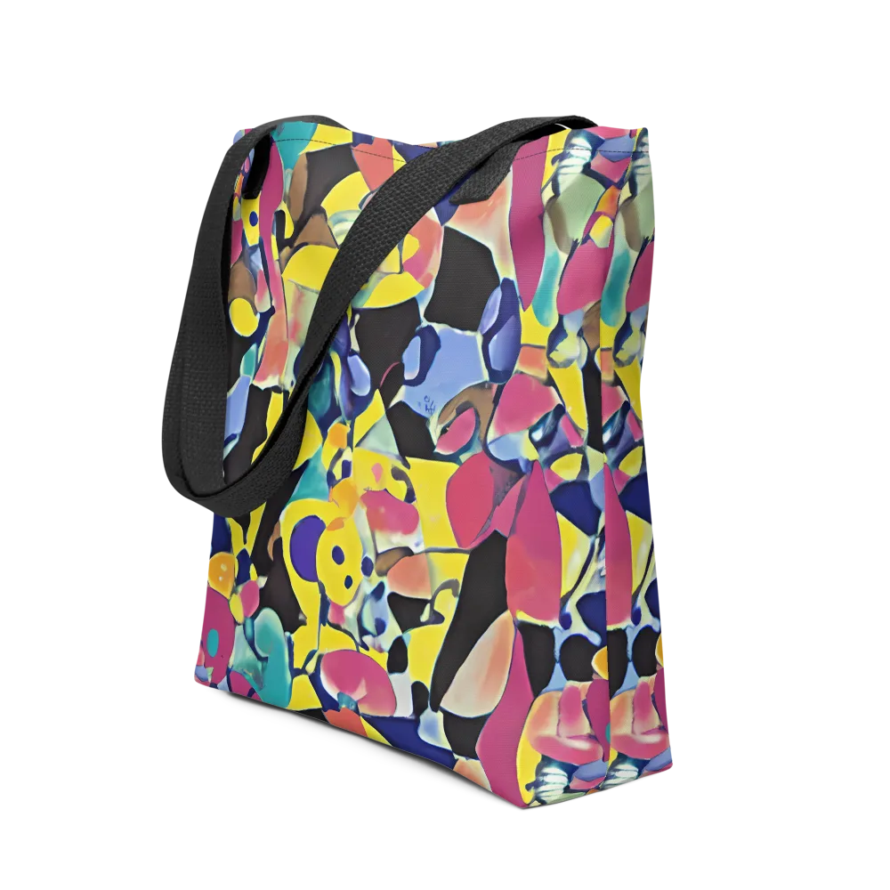 Vivid Collide on Tote Bag — Front