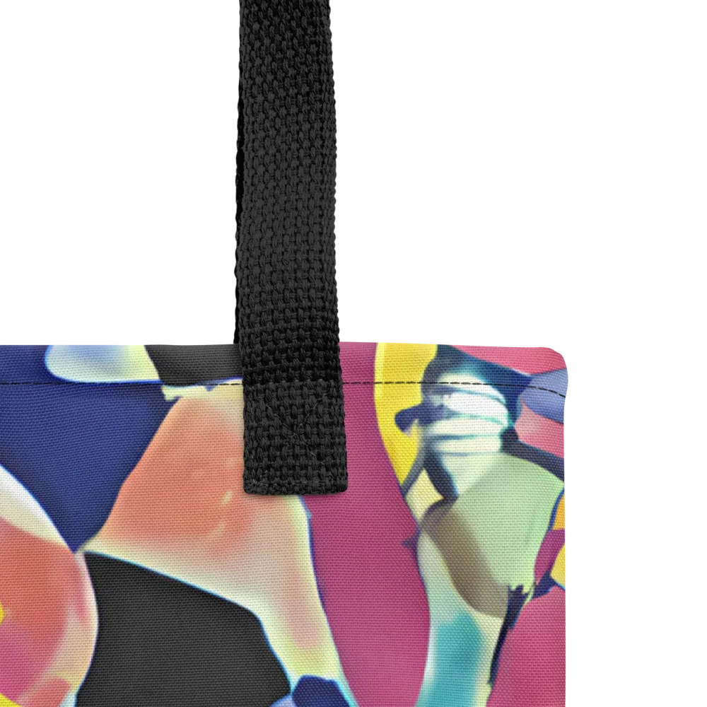 Vivid Collide on Tote Bag — Product details