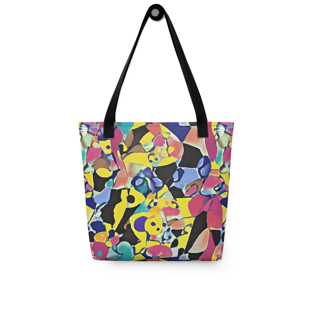 Vivid Collide on Tote Bag — Front