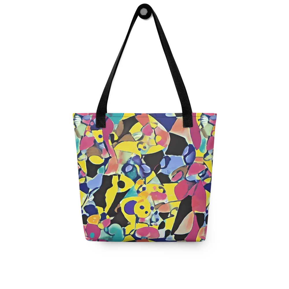 Vivid Collide on Tote Bag — Front