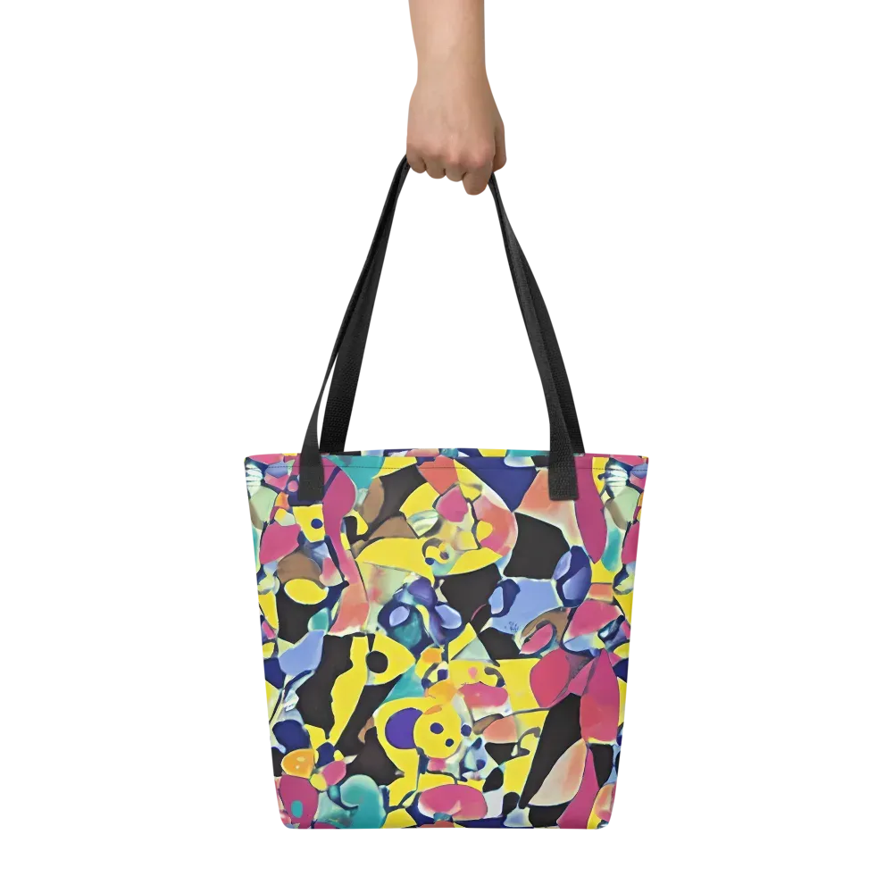 Vivid Collide on Tote Bag — Front