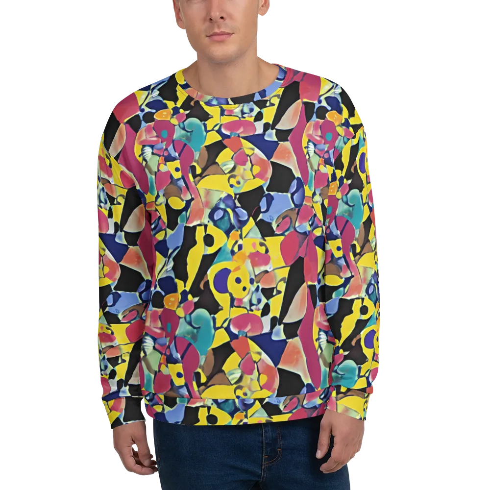 Vivid Collide on Sweatshirt — Front