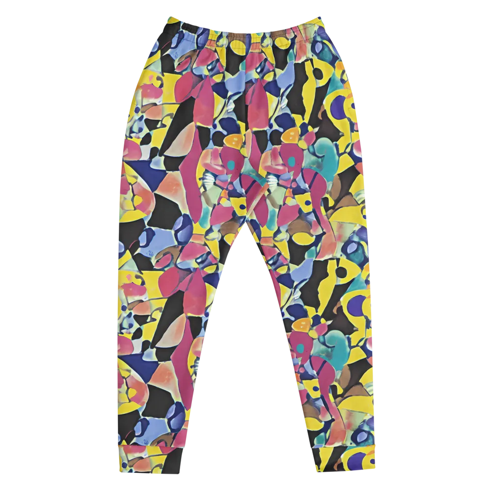 Vivid Collide on Men's Joggers — Front