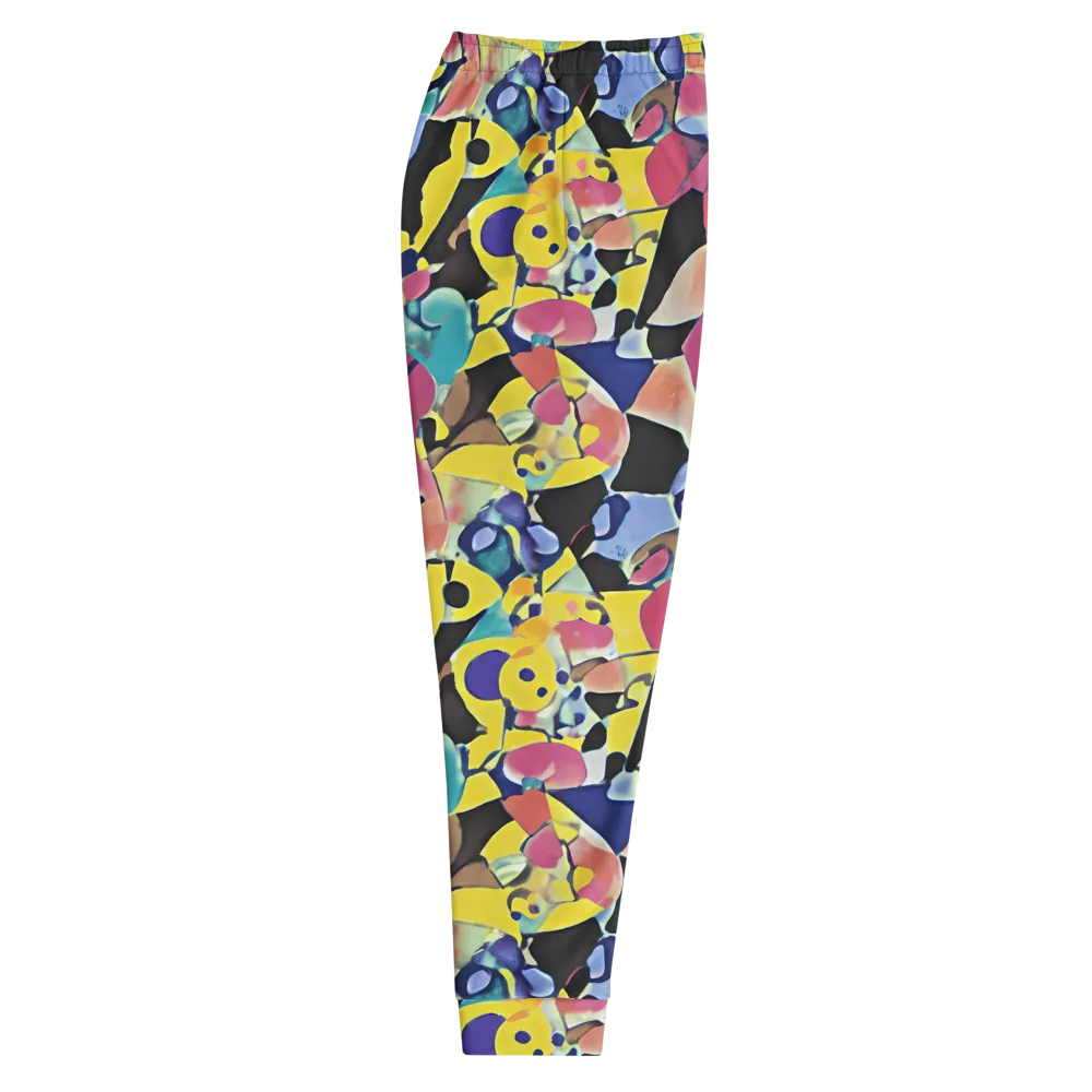 Vivid Collide on Men's Joggers — Right