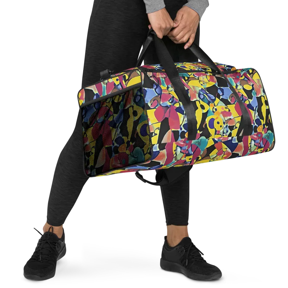 Vivid Collide on Duffle Bag — Right Front