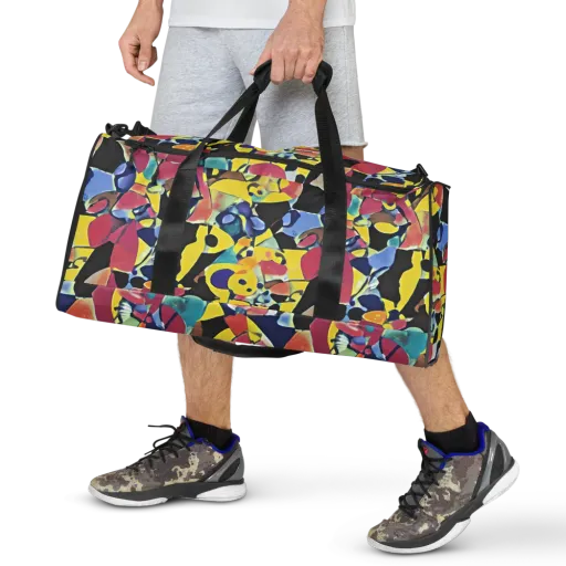 Vivid Collide on a Duffle Bag