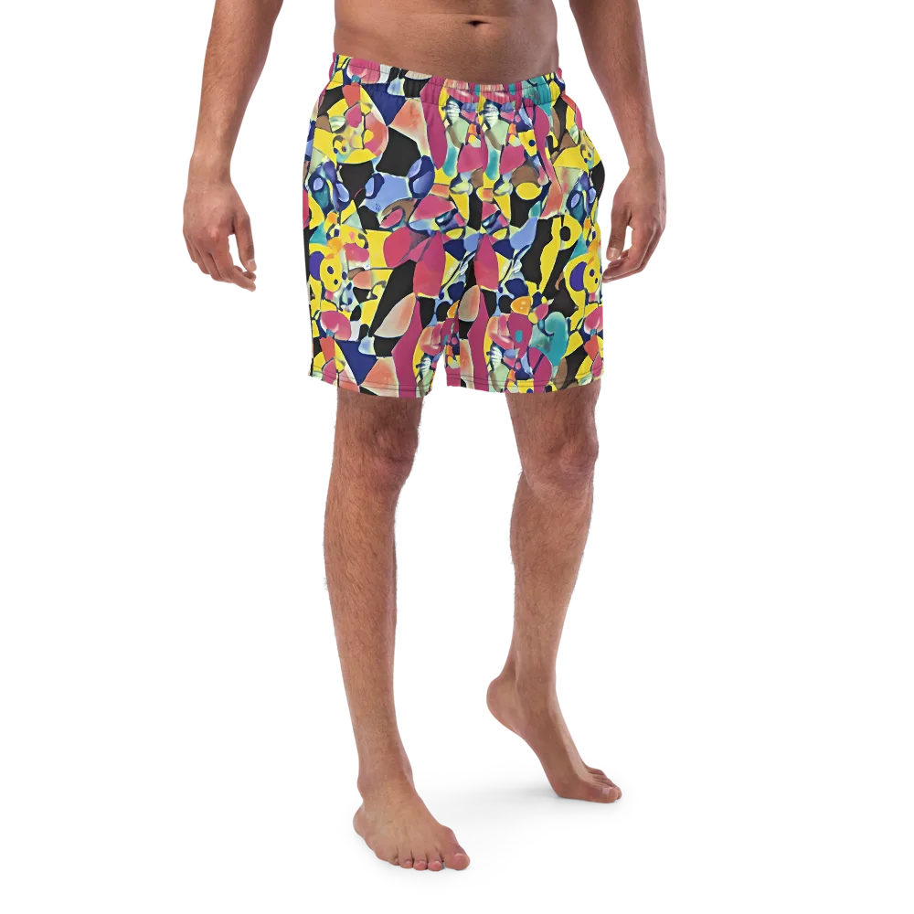 Vivid Collide on Swim Trunks — Front