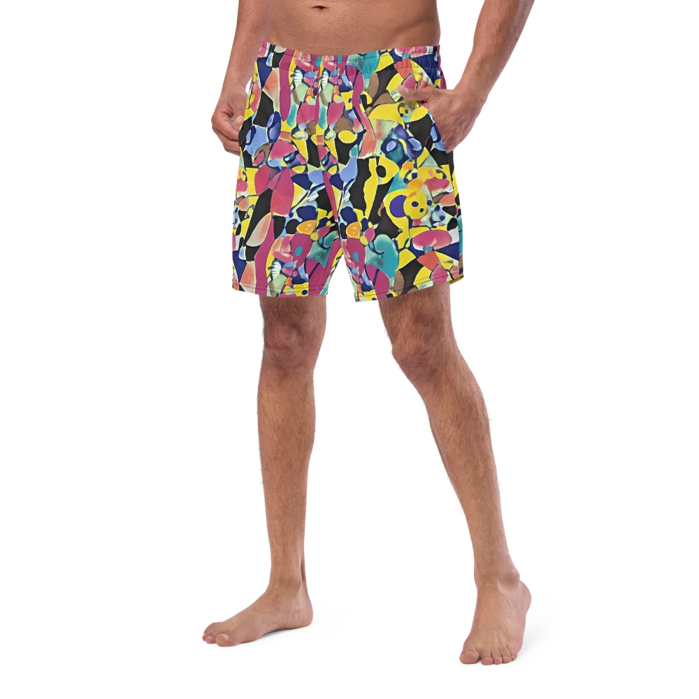 Vivid Collide on Swim Trunks — Left Front