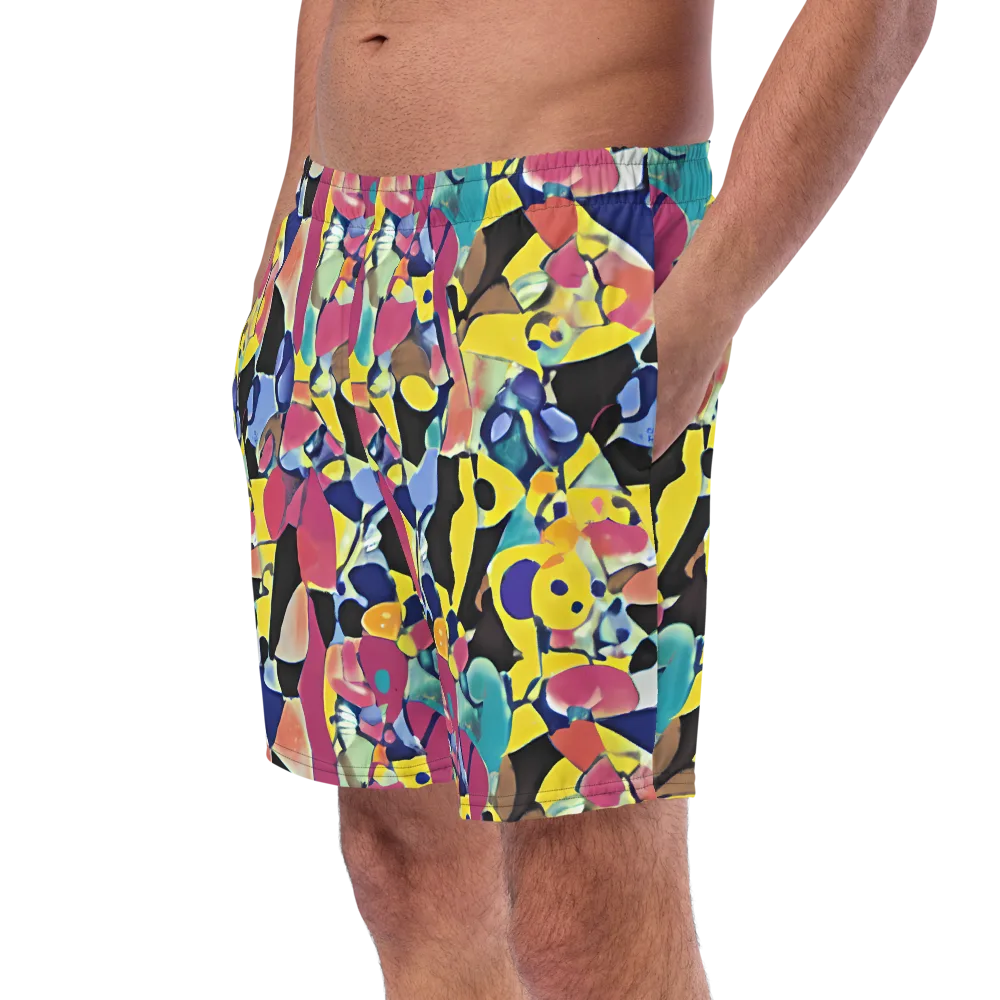 Vivid Collide on Swim Trunks — Left Front