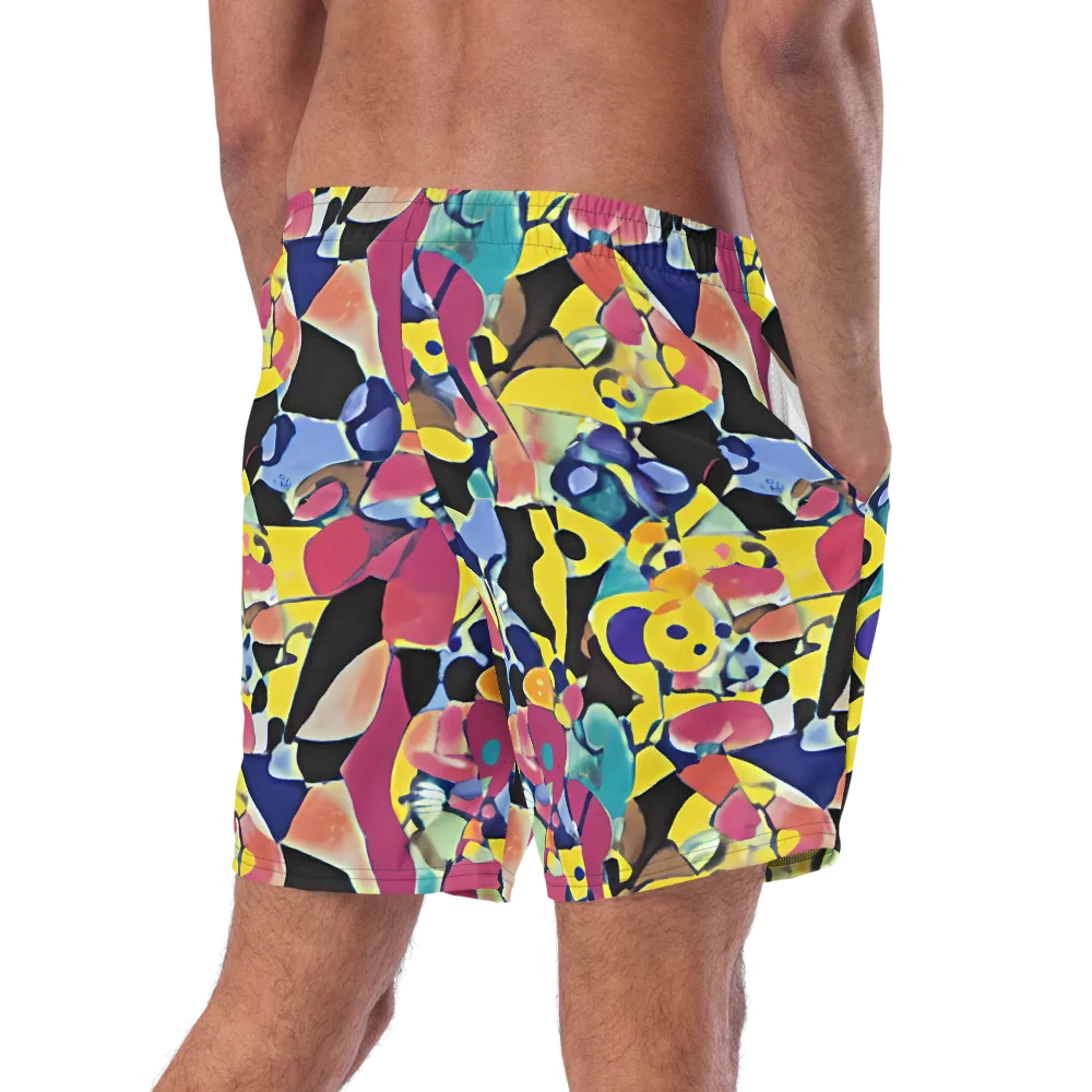 Vivid Collide on Swim Trunks — Right Back
