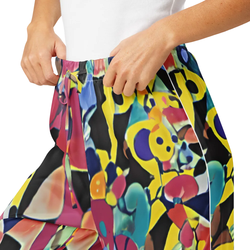 Vivid Collide on Women's Pajama Pants — Product details