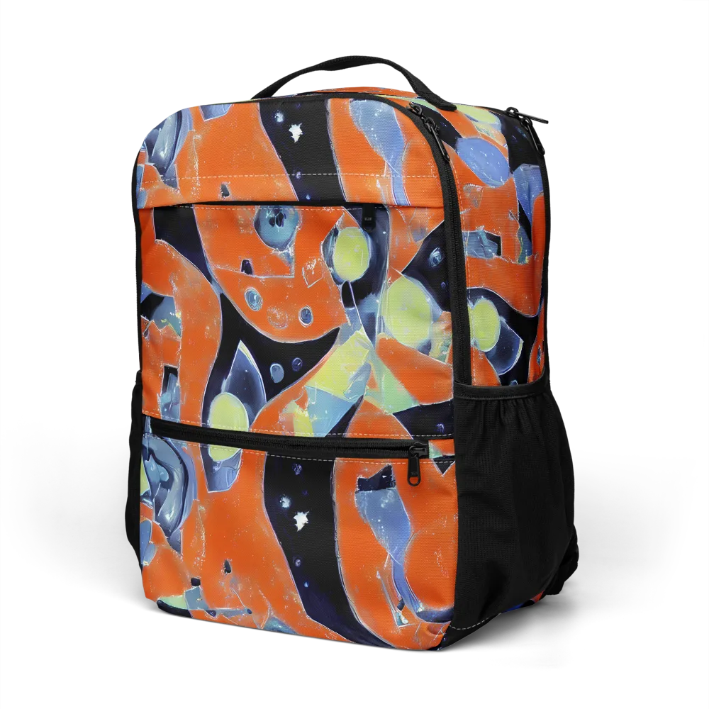 Molten Play on Utility Backpack — Left Front