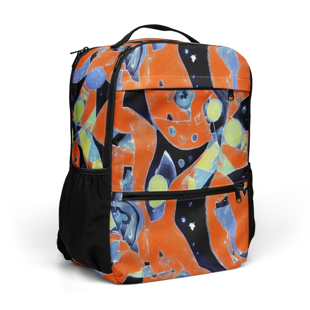 Molten Play on Utility Backpack — Right Front