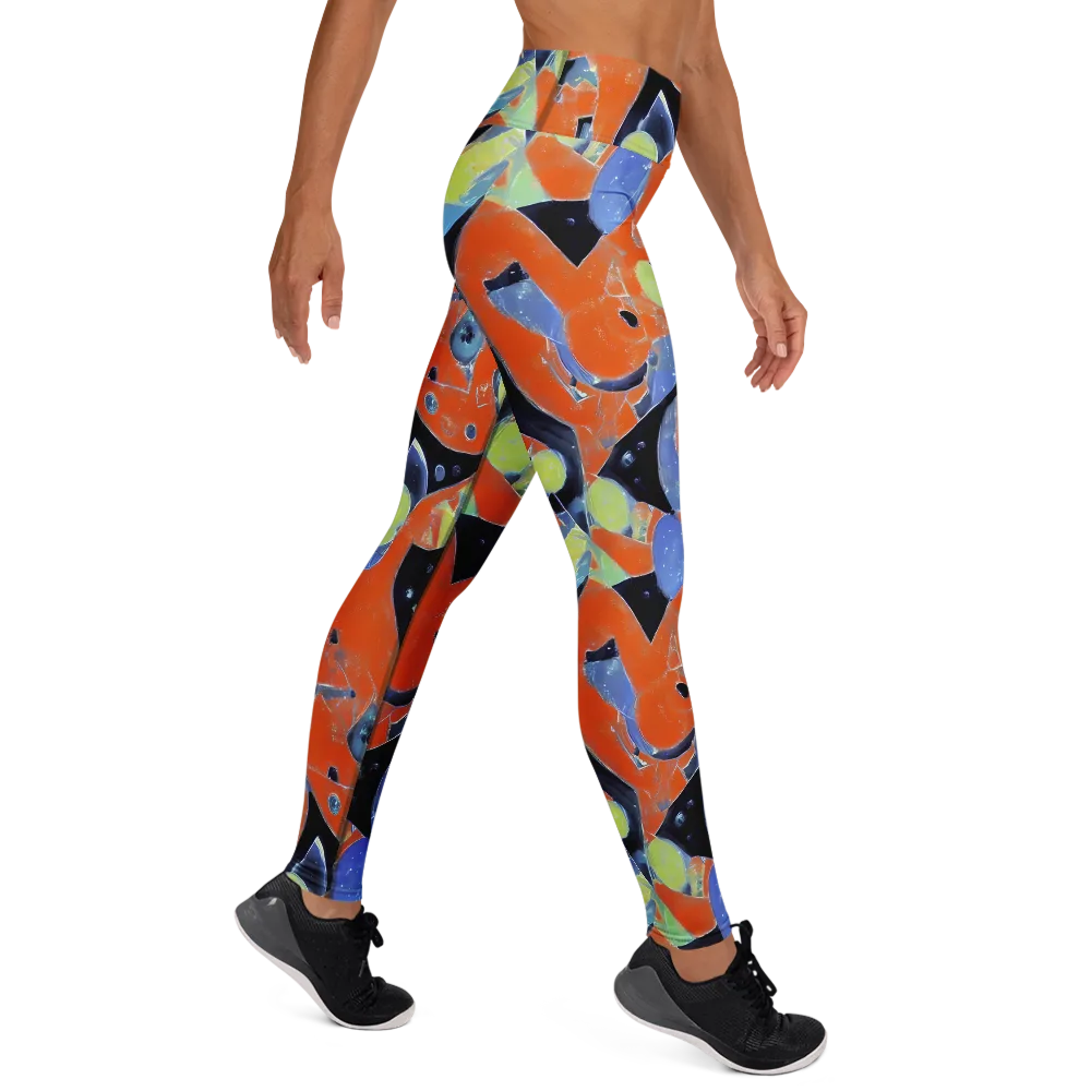 Molten Play on Yoga Leggings — Right