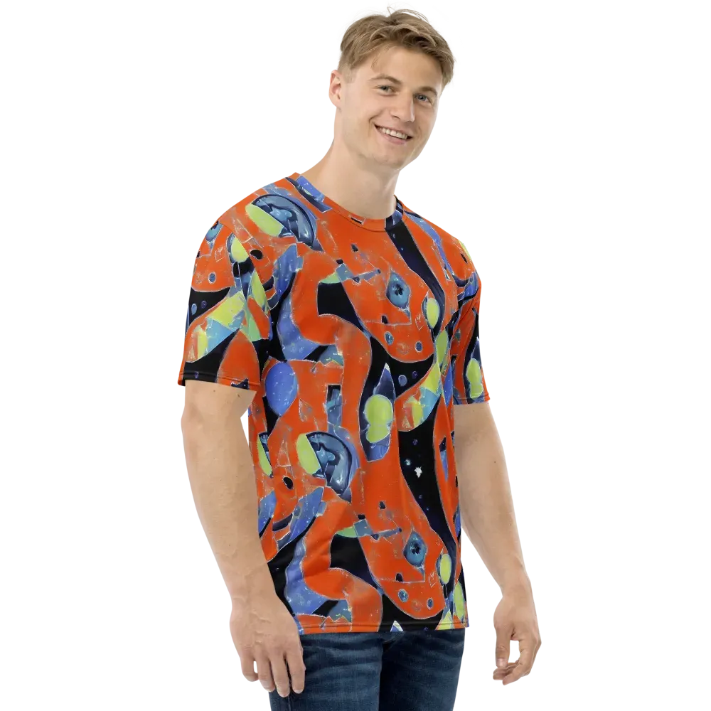Molten Play on Men's Crew Neck T-Shirt — Right