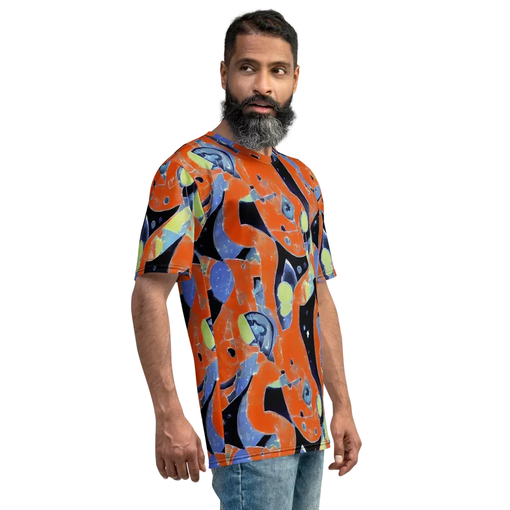 Molten Play on Men's Crew Neck T-Shirt — Right