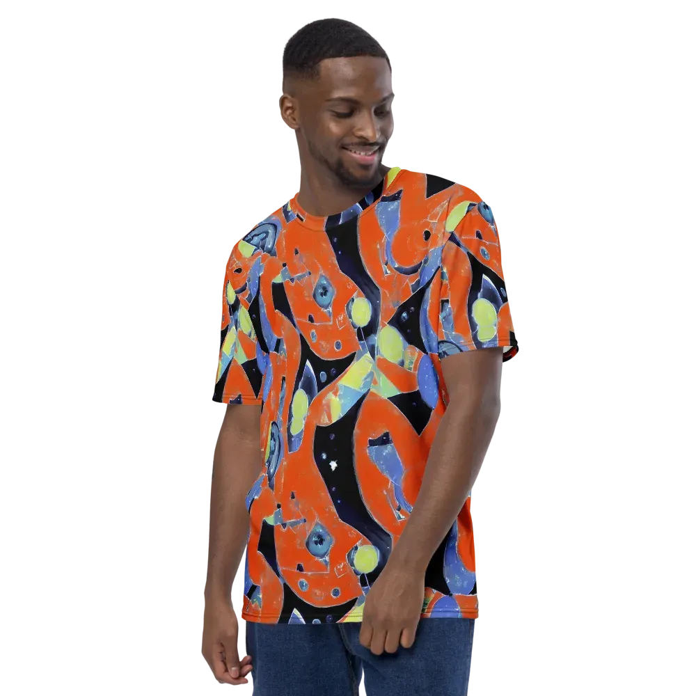 Molten Play on Men's Crew Neck T-Shirt — Left