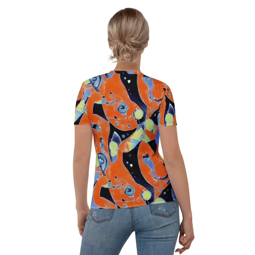Molten Play on Women's Crew Neck T-Shirt — Back