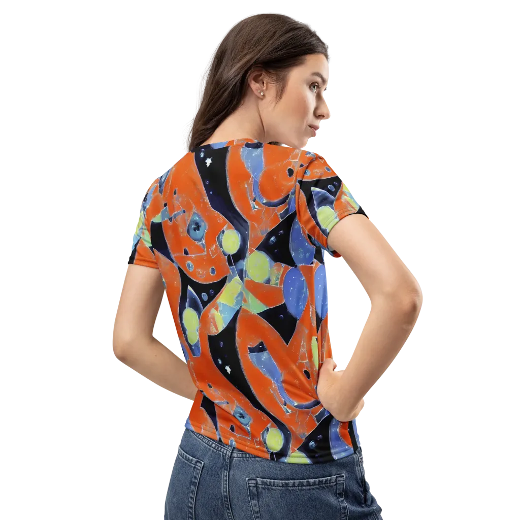 Molten Play on Women's Crew Neck T-Shirt — Back