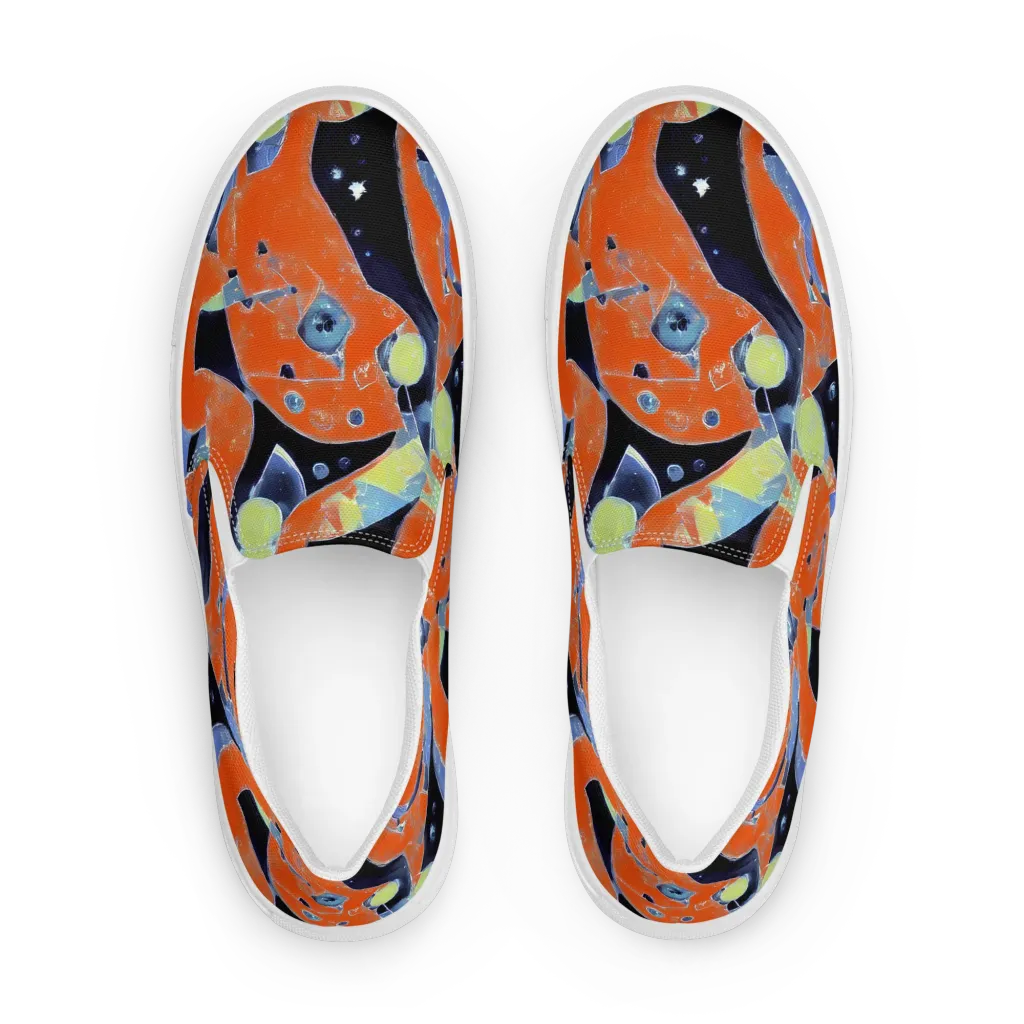 Molten Play on Women's Slip-On Canvas Shoes — Front