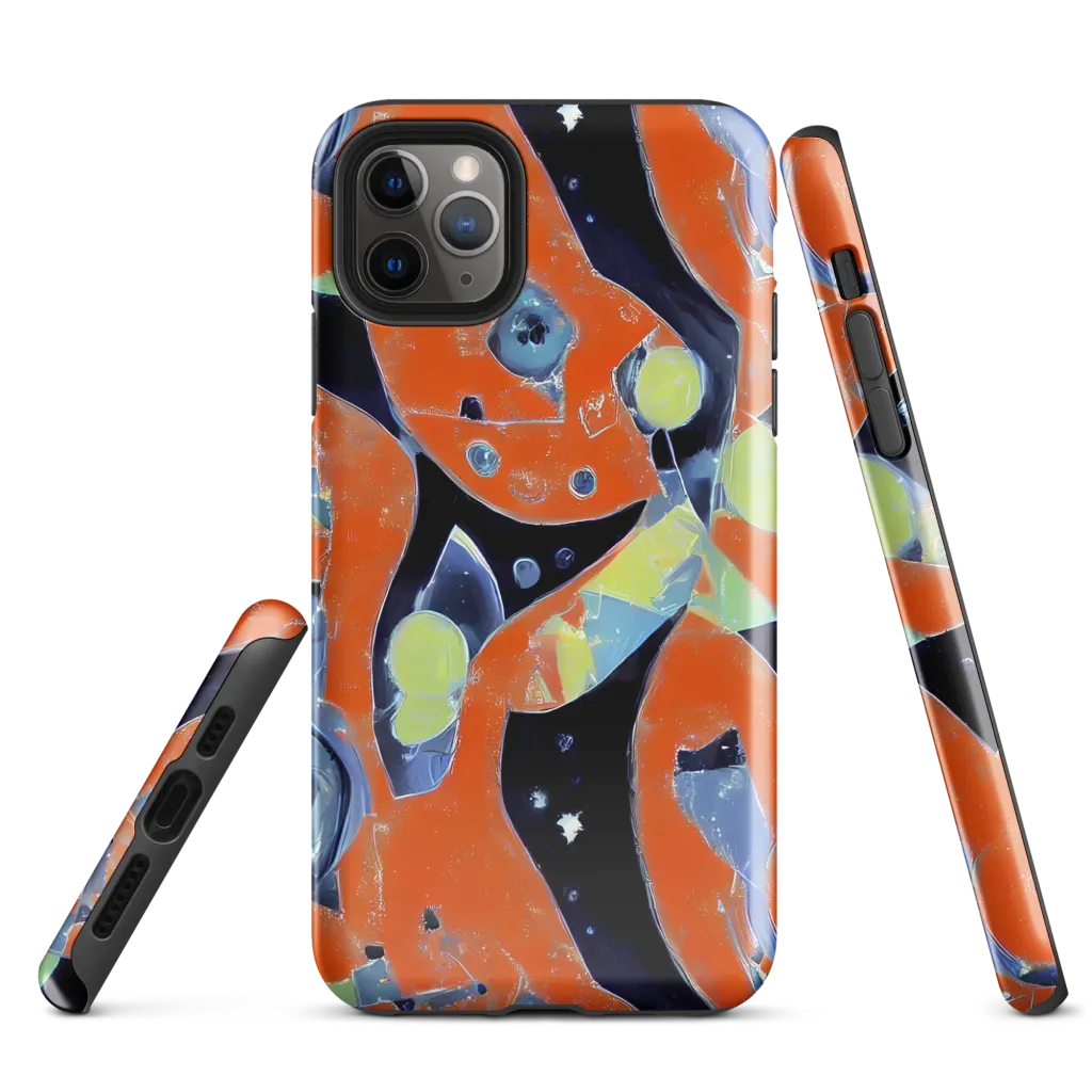 Molten Play on Tough Case for iPhone® — Front