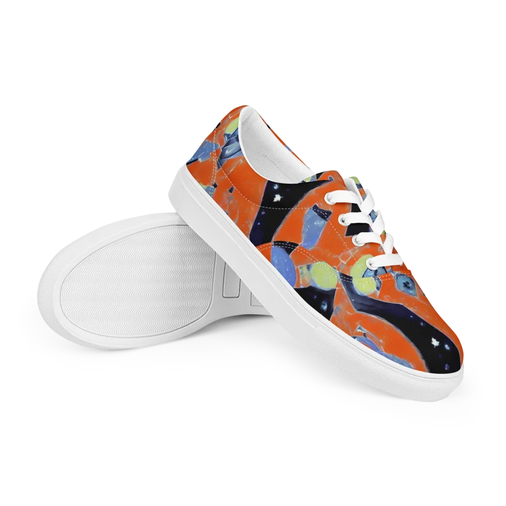 Molten Play on Men's Lace-Up Canvas Shoes — Right Front