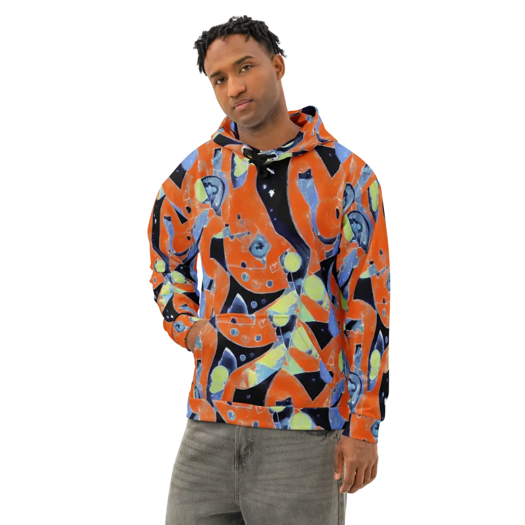 Molten Play on Cotton Hoodie — Left Front
