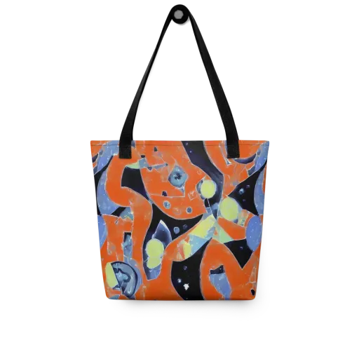 Molten Play on a Tote Bag