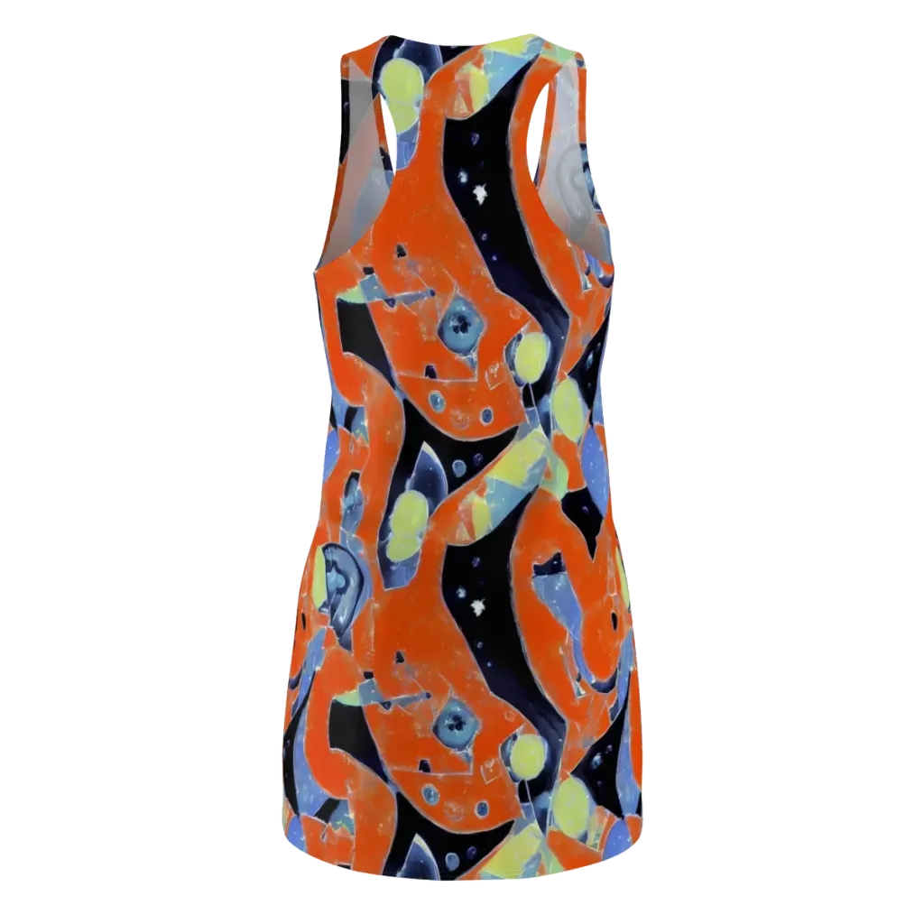 Molten Play on Racerback Dress — Back