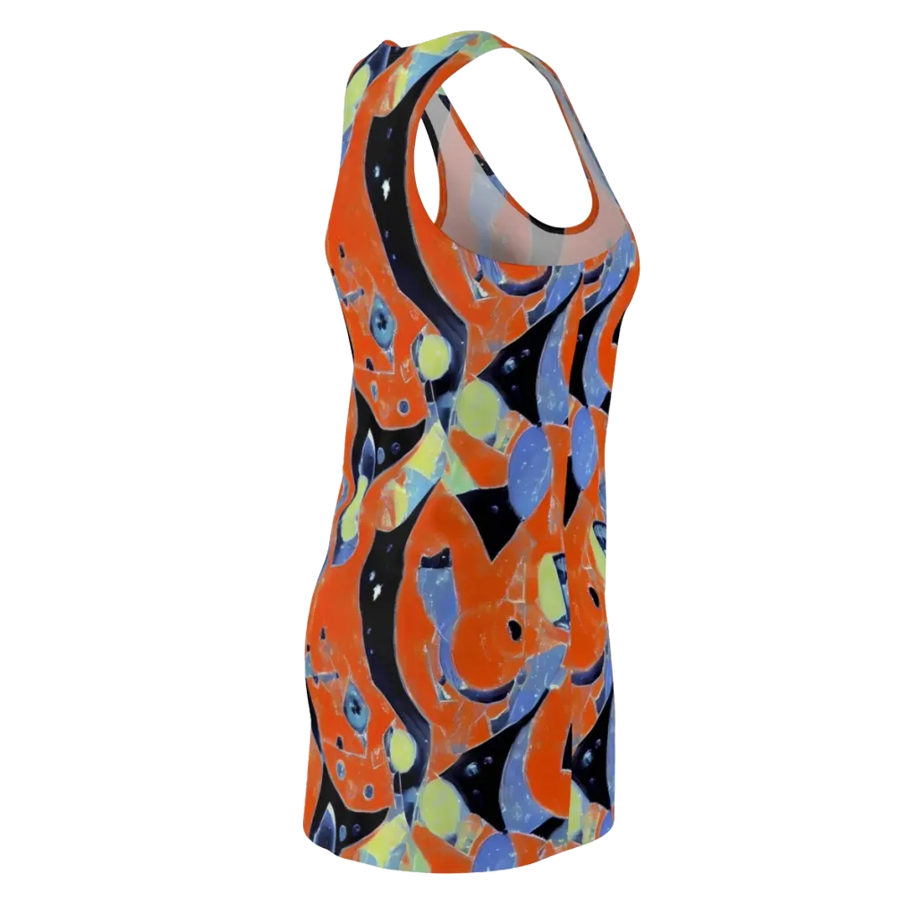 Molten Play on Racerback Dress — Back Side